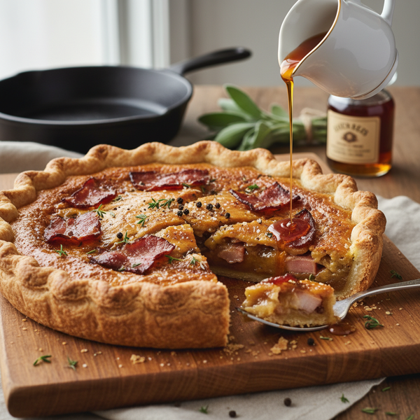 Savory Maple Sugar Pie recipe