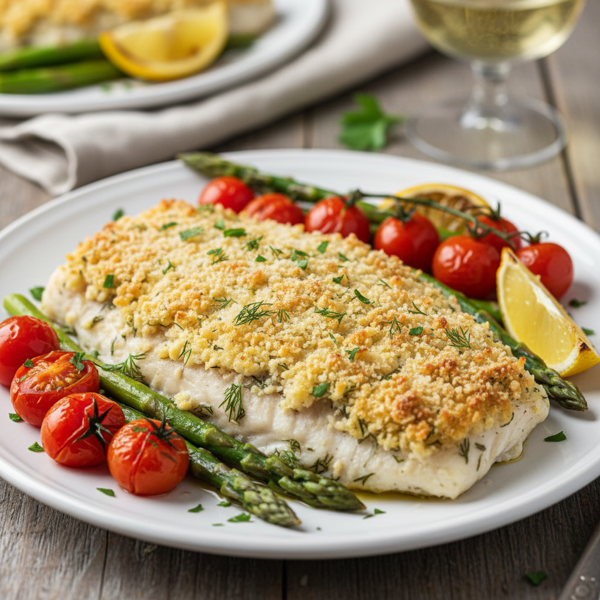 Savory Mayo-Crusted Tilapia recipe