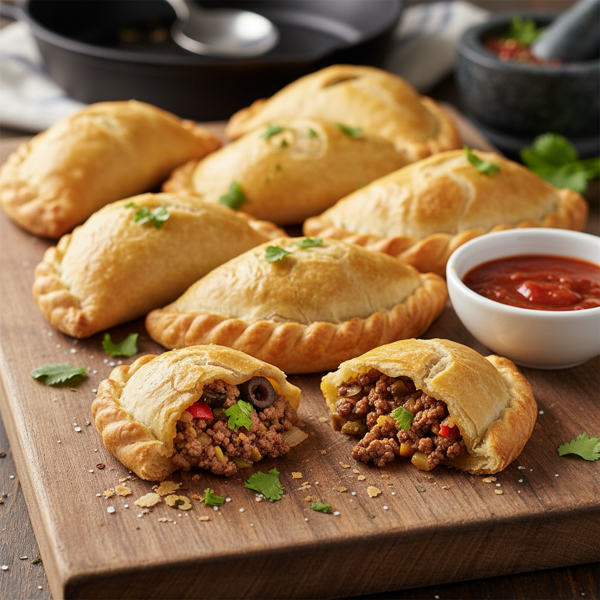 Savory Meat Empanadillas recipe