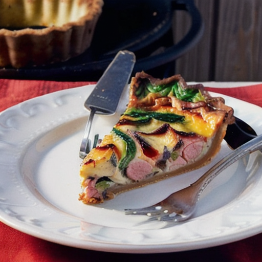 Savory Meat & Potato Delight Quiche recipe