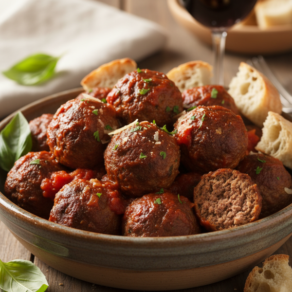 Savory Meatball Delight recipe