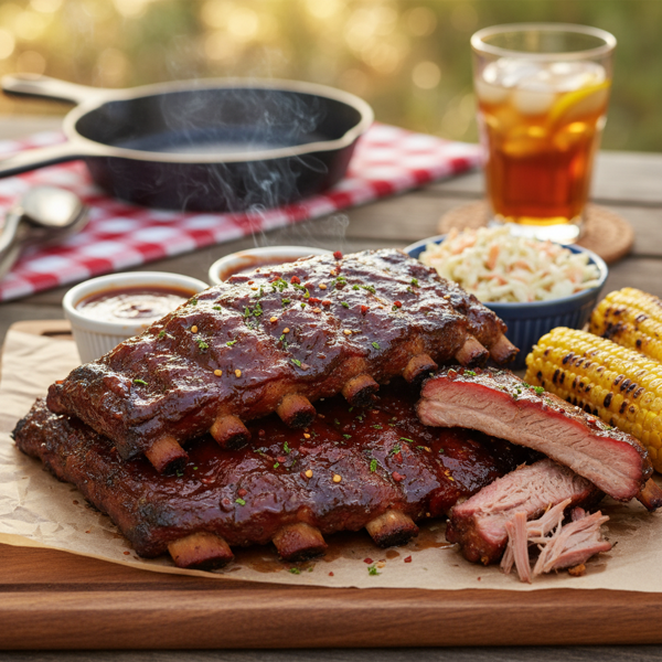 Savory Memphis-Style Baby Back Ribs recipe