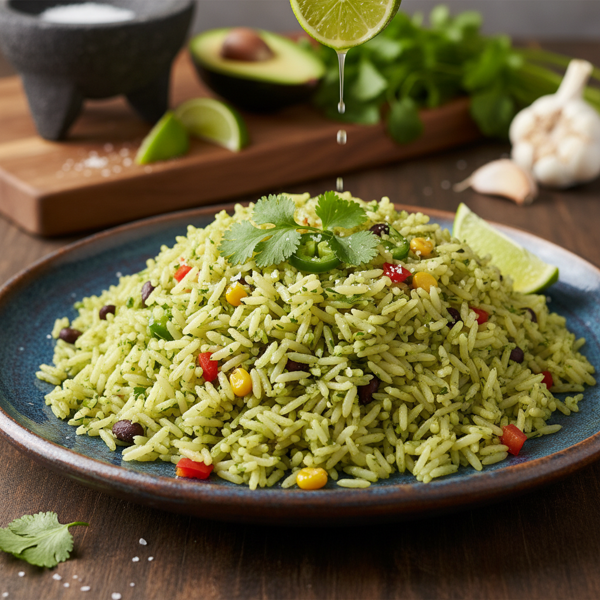 Savory Mexican Cilantro Rice recipe