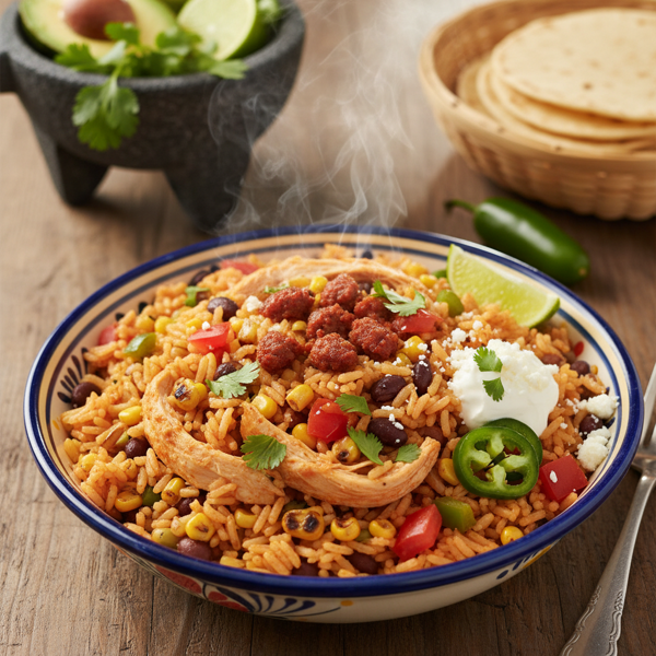 Savory Mexican Rice Delight recipe
