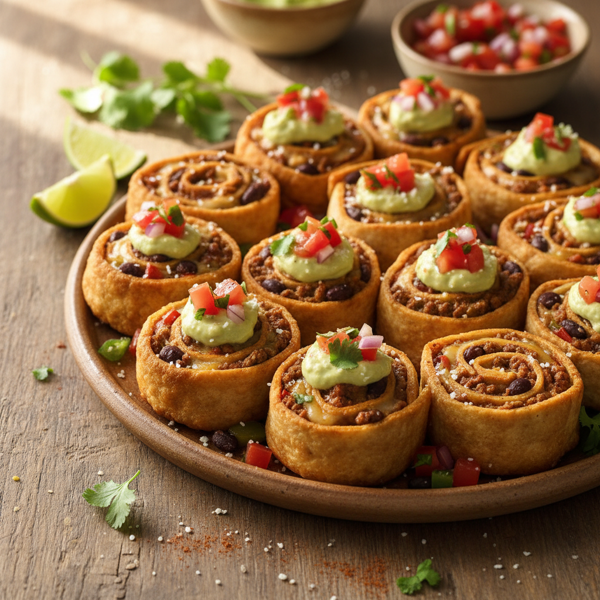 Savory Mexican Roll-Ups recipe