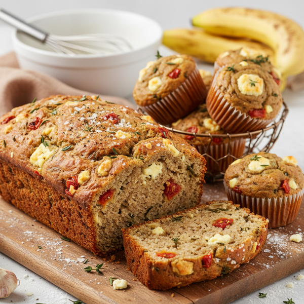 Savory Mom's Banana Bread & Muffins recipe