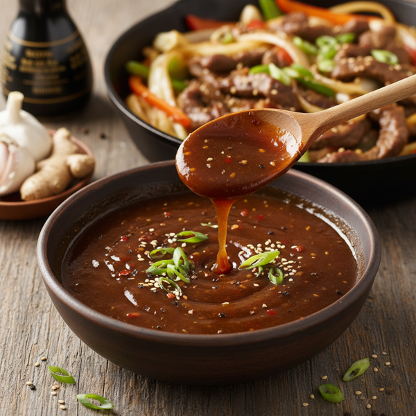 Savory Mongolian Grill Sauce recipe