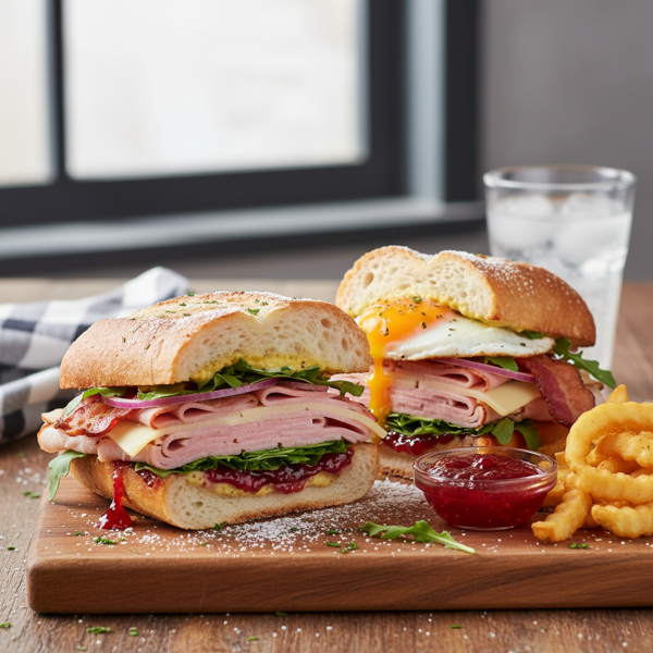 Savory Monte Cristo Grinder recipe