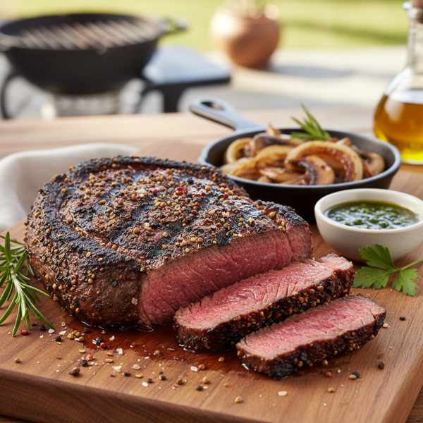 Savory Montreal-Style Grilled Steak recipe