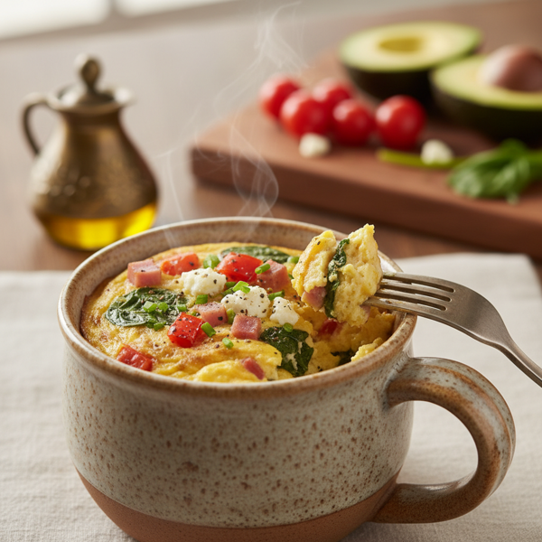 Savory Mug Omelet Delight recipe