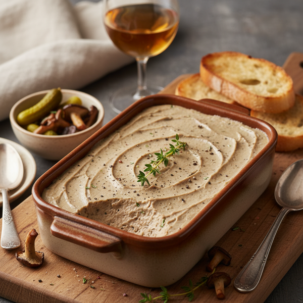 Savory Mushroom Pâté recipe