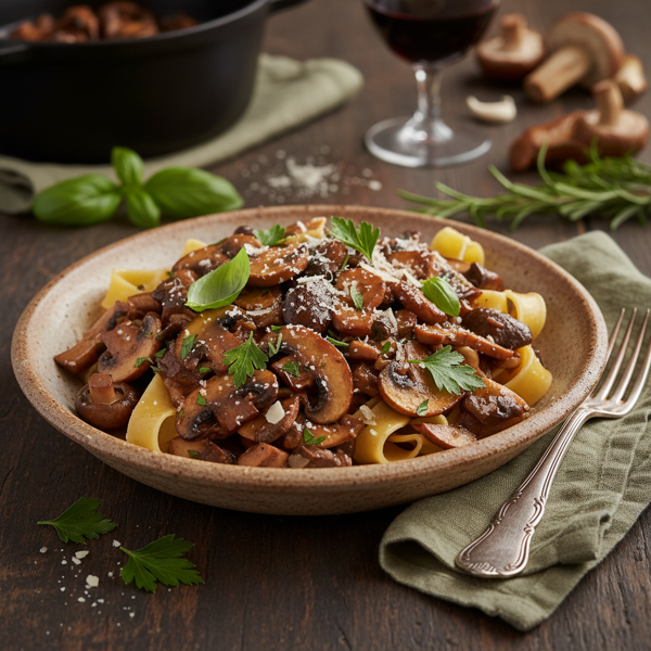 Savory Mushroom Ragu recipe