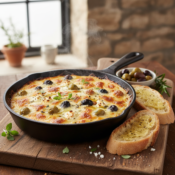 Savory Olive & Cheese Meltdown recipe