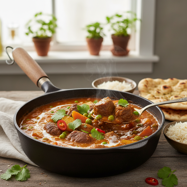 Savory One-Pot Beef Curry Delight recipe
