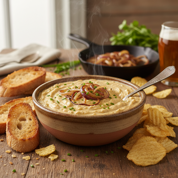 Savory Onion Delight Dip recipe
