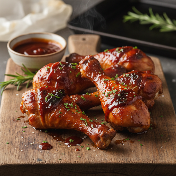 Savory Oven-Baked BBQ Chicken Legs recipe