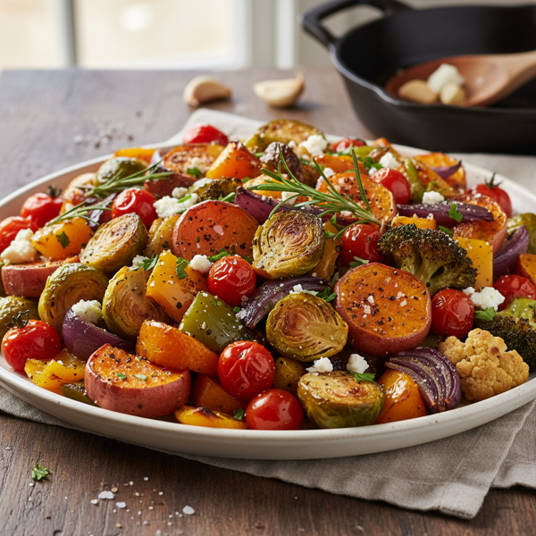Savory Oven-Roasted Vegetable Medley