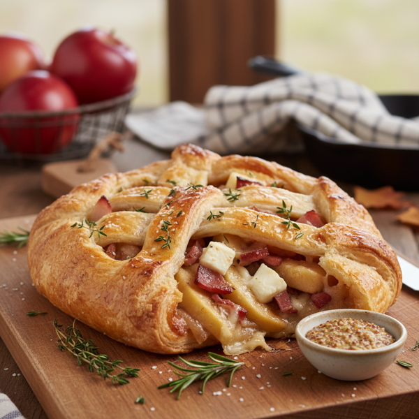 Savory Ozark Apple Delight recipe