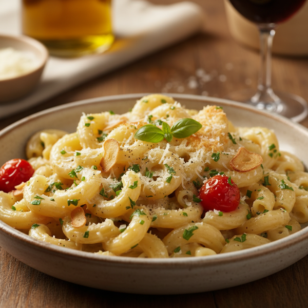 Savory Parmesan Pasta Delight recipe