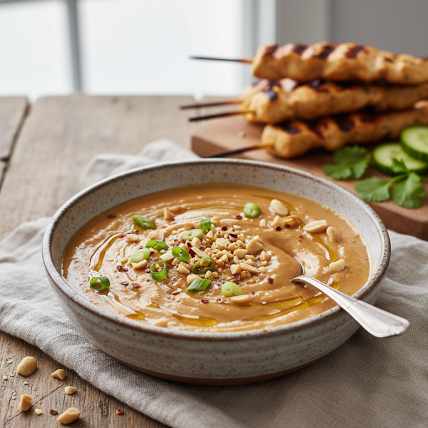 Savory Peanut Dipping Sauce recipe