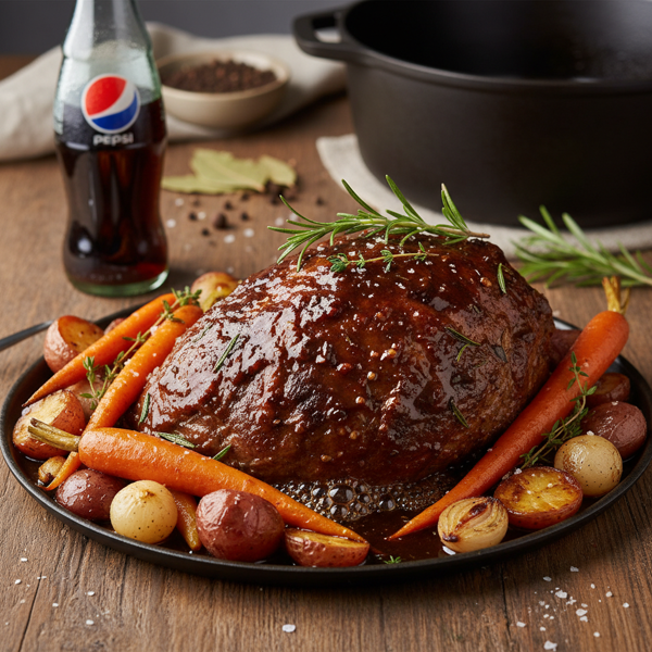 Savory Pepsi-Infused Pot Roast recipe