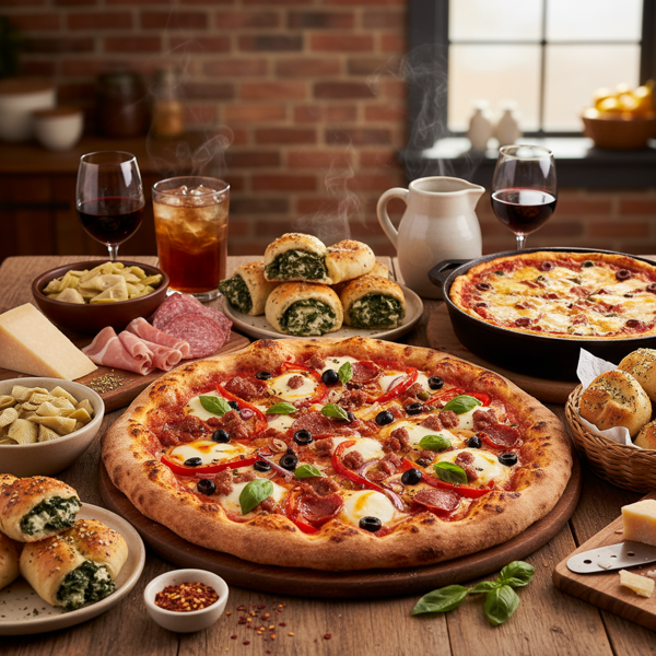 Savory Pizza Spread recipe