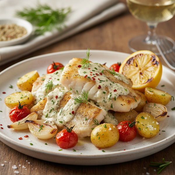 Savory Pollock Delight recipe