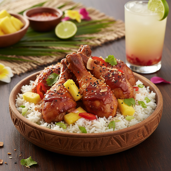 Savory Polynesian Chicken Delight recipe