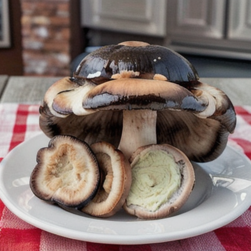 Savory Portabella Mushroom Spread recipe