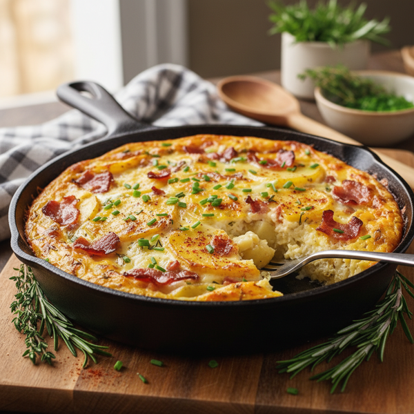 Savory Potato and Egg Bake recipe