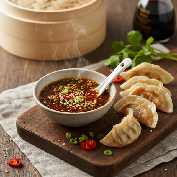 Savory Potsticker Dipping Sauce recipe