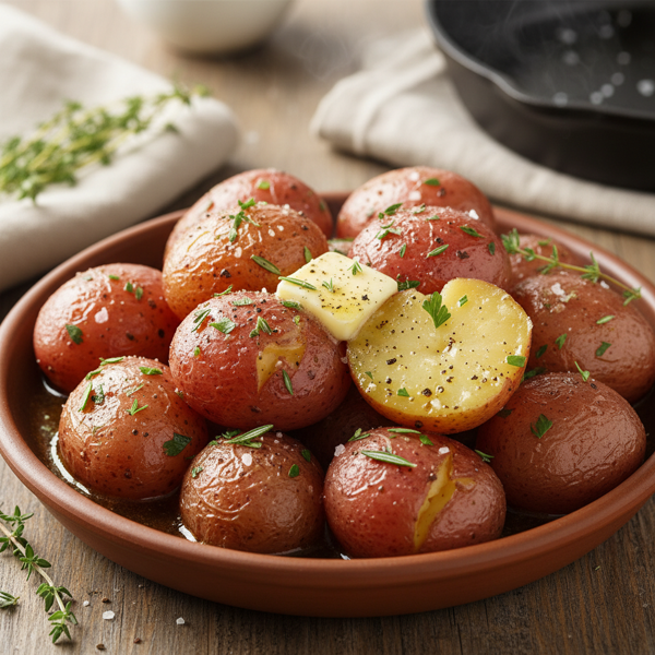 Savory Pressure-Cooked Red Potatoes recipe