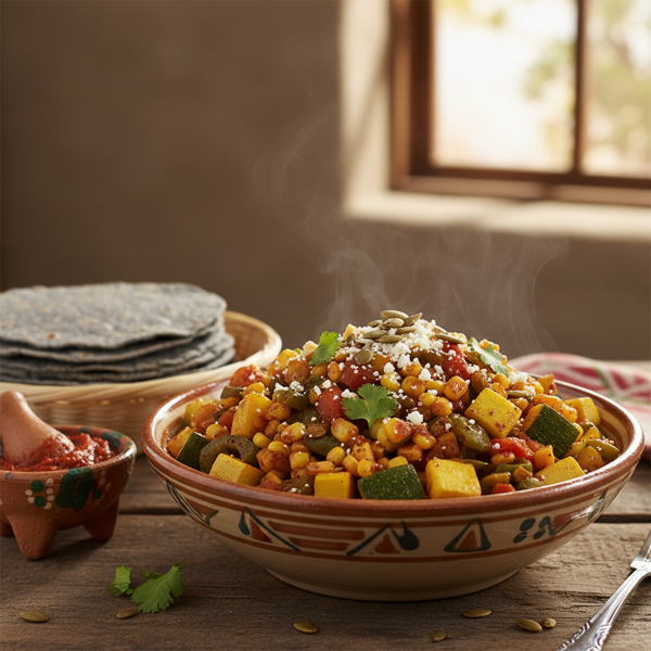 Savory Pueblo-Style Calabacitas Medley recipe