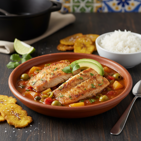Savory Puerto Rican Tilapia Stew recipe