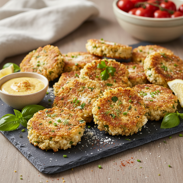 Savory Quinoa Ricotta Bites recipe