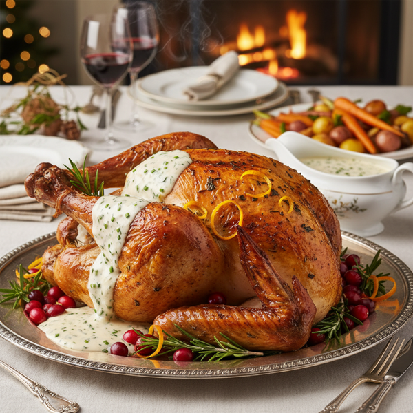 Savory Ranch-Infused Holiday Turkey recipe