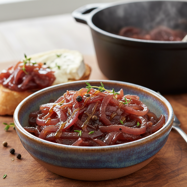 Savory Red Onion Confit recipe