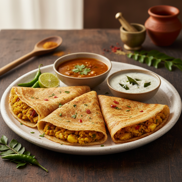 Savory Rice Flour Crepes recipe