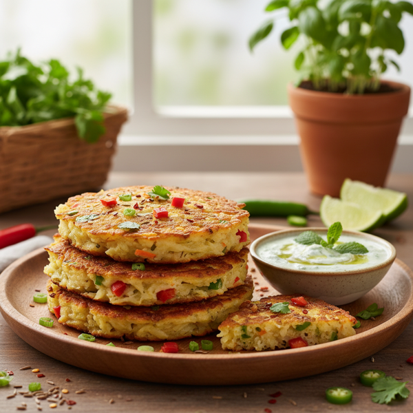 Savory Rice Pancakes Delight recipe