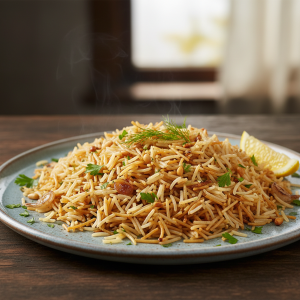 Savory Rice and Vermicelli Medley recipe