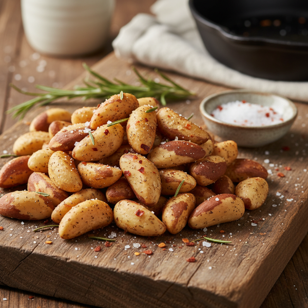 Savory Roasted Brazil Nuts recipe