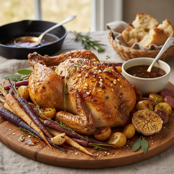 Savory Roasted Garlic & Herb Indulgence recipe