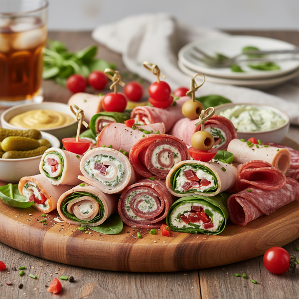 Savory Rolled Deli Delights recipe