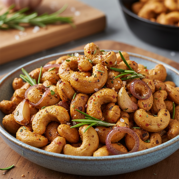Savory Rosemary-Spiced Cashew Delight recipe