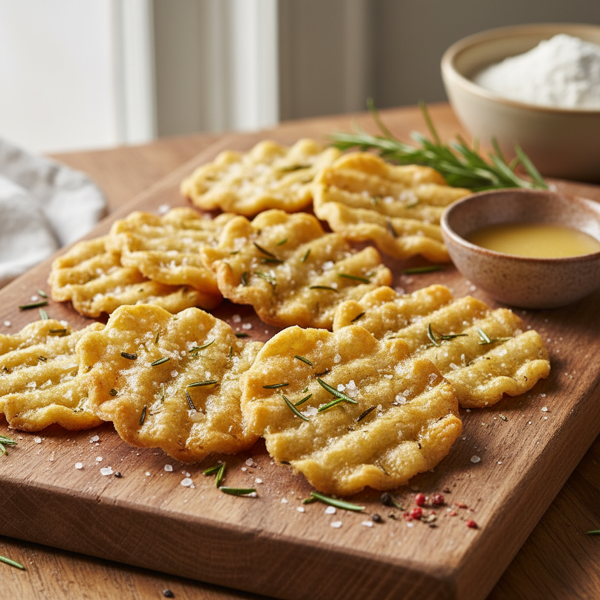 Savory Rosemary Butter Crisps recipe