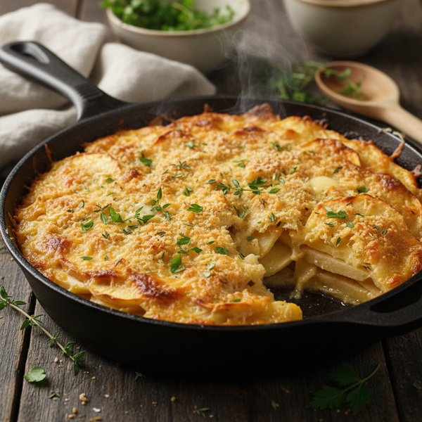 Savory Rutabaga and Apple Bake recipe