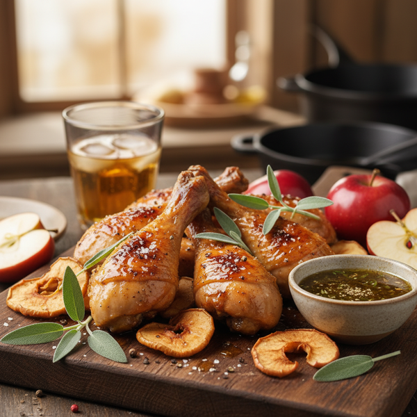 Savory Sage and Cider Chicken Marinade recipe