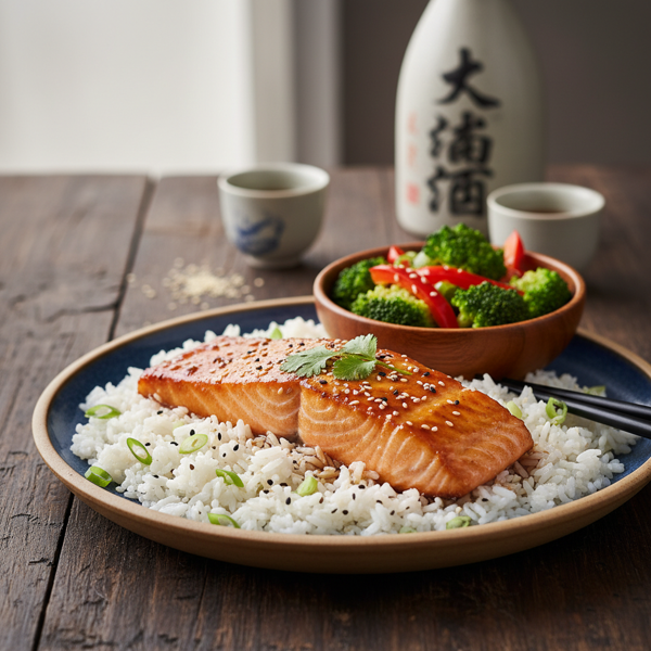 Savory Salmon Teriyaki Delight recipe