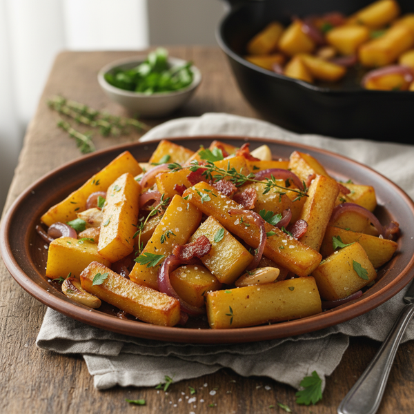 Savory Sautéed Rutabaga Delight recipe