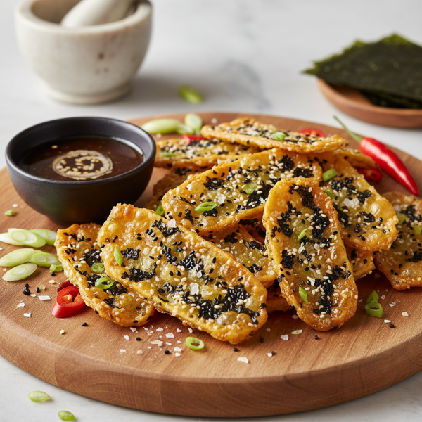 Savory Sesame Nori Chips recipe